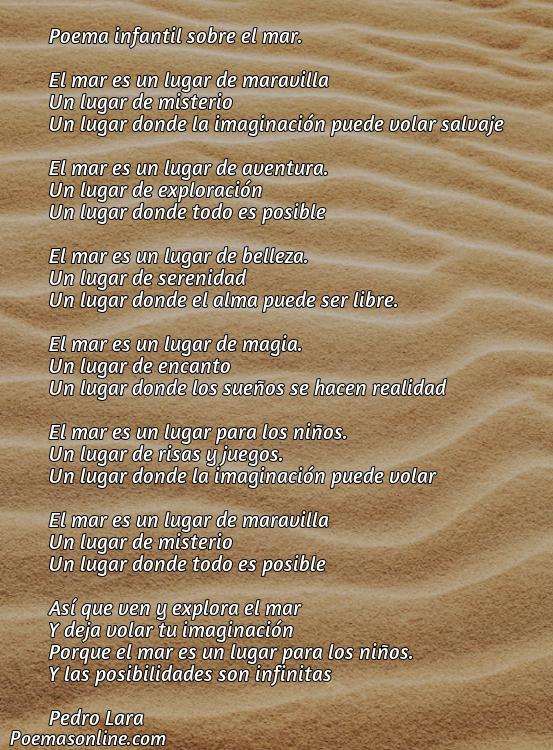 Corto Poema sobre Mar para Niños, 5 Mejores Poemas sobre Mar para Niños