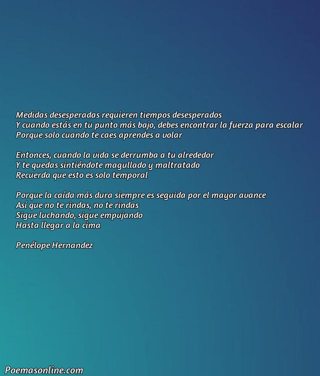 Reflexivo Poema sobre Mas Dura es la Caída, 5 Mejores Poemas sobre Mas Dura es la Caída