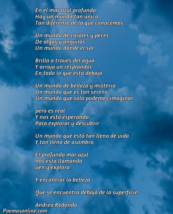 Corto Poema sobre Mundo Marino, Poemas sobre Mundo Marino