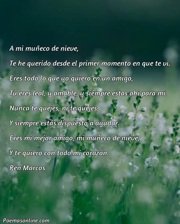 Mejor Poema sobre Muñeco de Nieve, 5 Poemas sobre Muñeco de Nieve