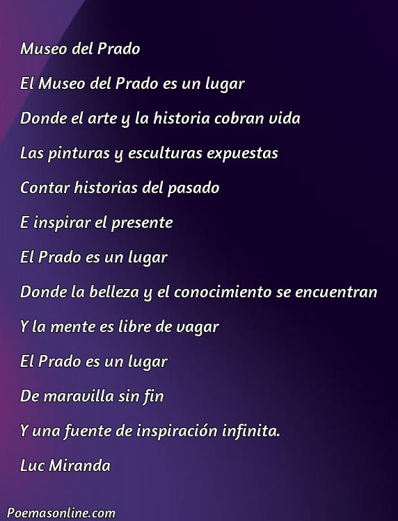Excelente Poema sobre Museo Prado, 5 Mejores Poemas sobre Museo Prado
