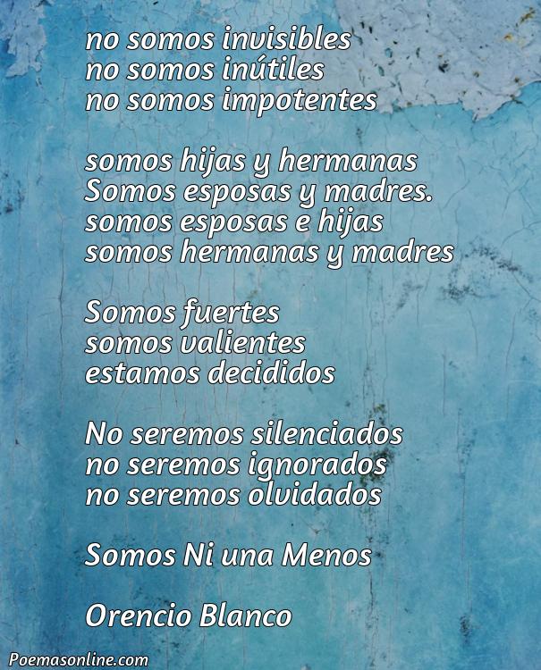 Mejor Poema sobre Ni una Menos, 5 Mejores Poemas sobre Ni una Menos