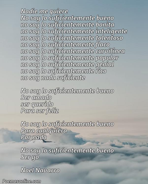 Corto Poema sobre No Quererse a Uno Mismo, 5 Mejores Poemas sobre No Quererse a Uno Mismo