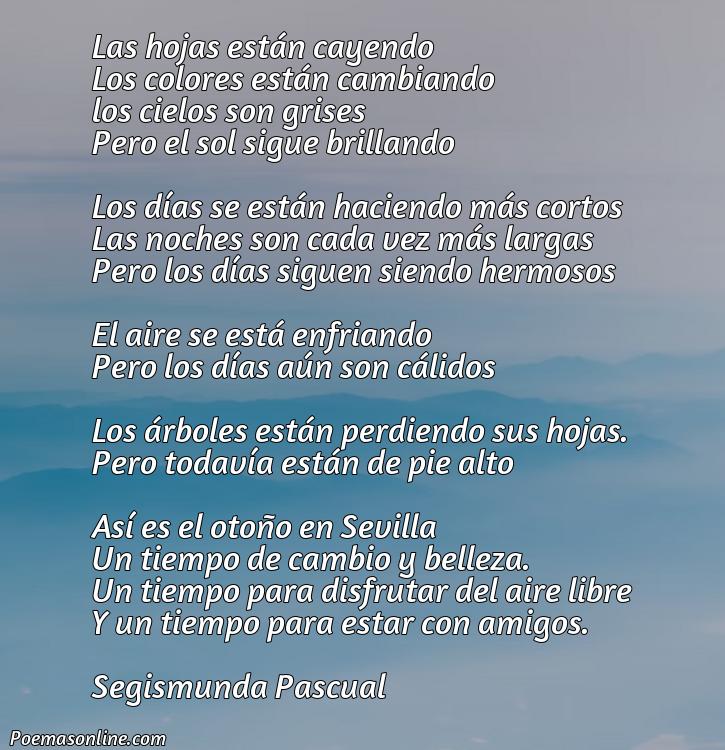 Inspirador Poema sobre Otoño Sevillano, Poemas sobre Otoño Sevillano