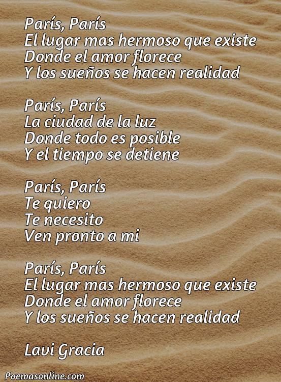 Corto Poema sobre París en Español, Poemas sobre París en Español
