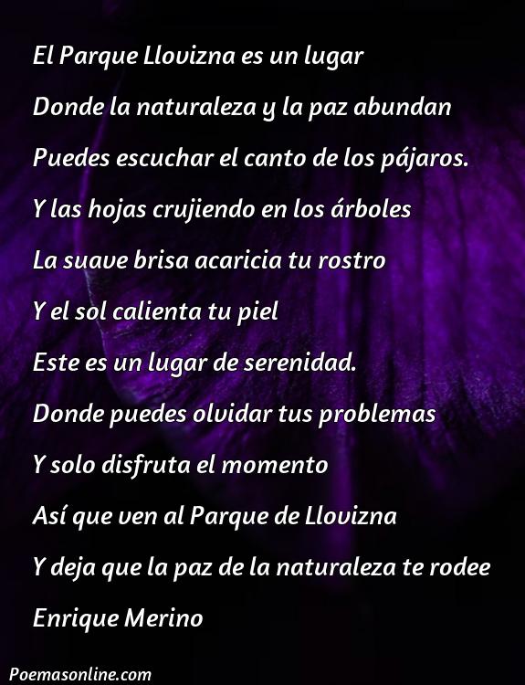 Excelente Poema sobre Parque la Llovizna, Poemas sobre Parque la Llovizna