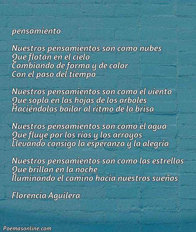 Inspirador Poema sobre Pensamiento, Poemas sobre Pensamiento