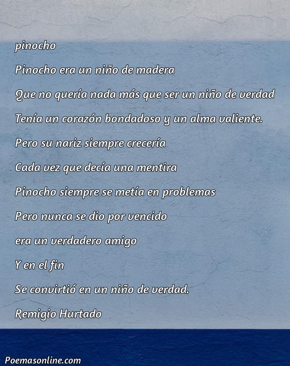 Corto Poema sobre Pinocho, 5 Mejores Poemas sobre Pinocho