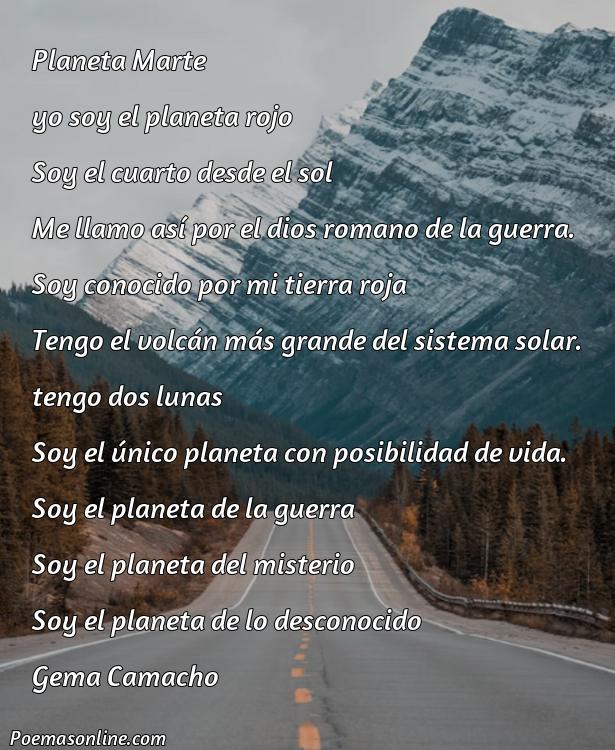 Corto Poema sobre Planeta Marte, Poemas sobre Planeta Marte