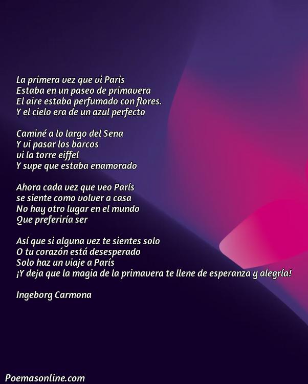 Excelente Poema sobre Primavera Em Paris, Poemas sobre Primavera Em Paris
