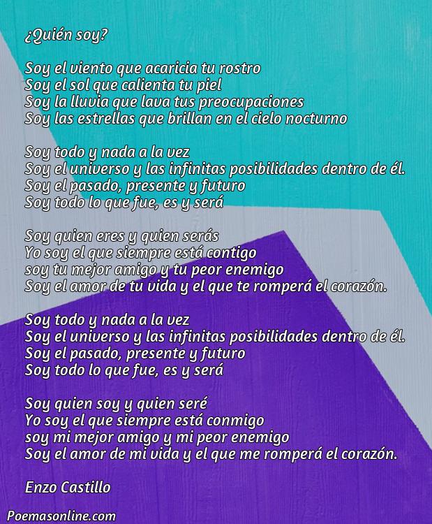 Excelente Poema sobre Quien Soy Yo, 5 Poemas sobre Quien Soy Yo