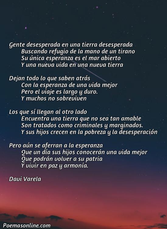 Hermoso Poema sobre Refugiados Españoles, Poemas sobre Refugiados Españoles