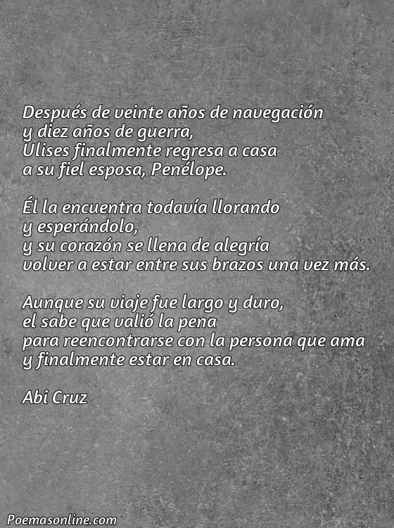 Excelente Poema sobre Regreso de Ulises a su Hogar, Cinco Poemas sobre Regreso de Ulises a su Hogar