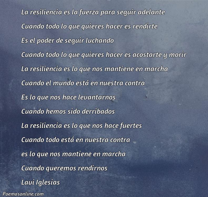 Corto Poema sobre Resiliencia, Poemas sobre Resiliencia