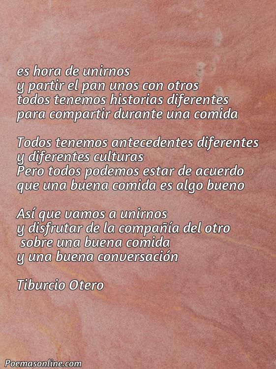 Mejor Poema sobre Reunirse a Comer, 5 Poemas sobre Reunirse a Comer