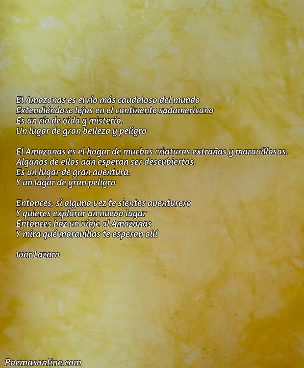 Hermoso Poema sobre Río Amazonas, Poemas sobre Río Amazonas