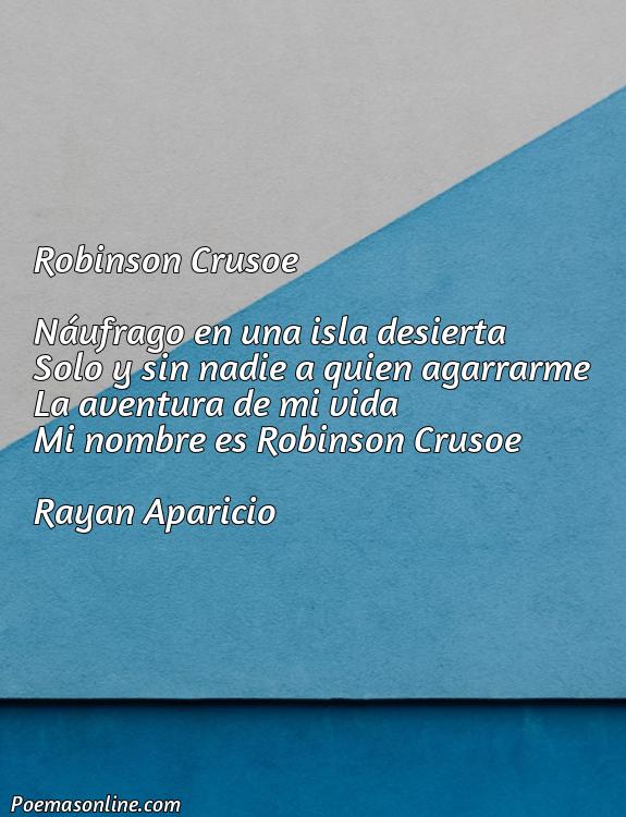 Excelente Poema sobre Robinson Crusoe Español, Poemas sobre Robinson Crusoe Español