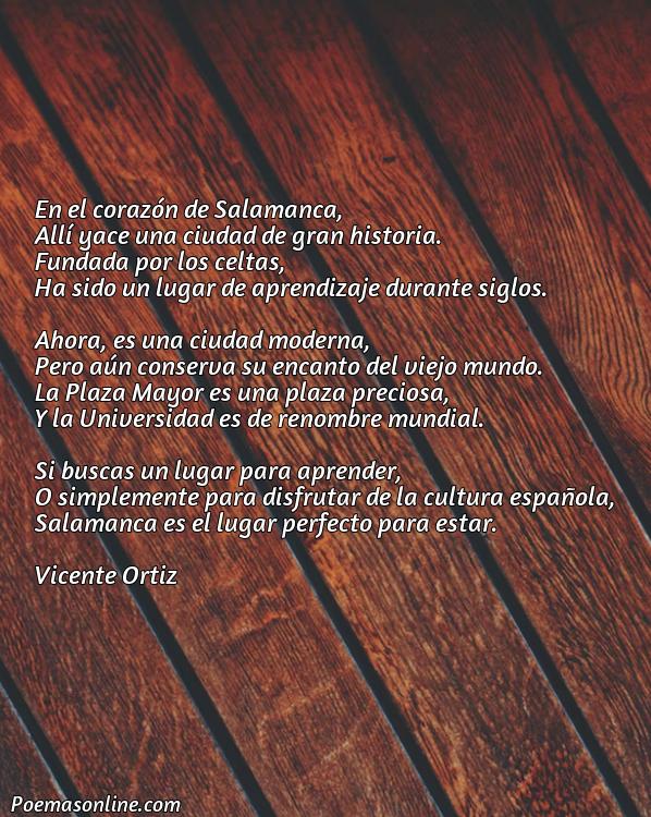 Reflexivo Poema sobre Salamanca, Cinco Mejores Poemas sobre Salamanca