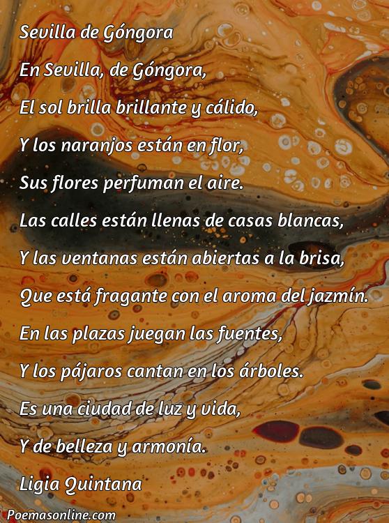 Lindo Poema sobre Sevilla Gongora, Poemas sobre Sevilla Gongora
