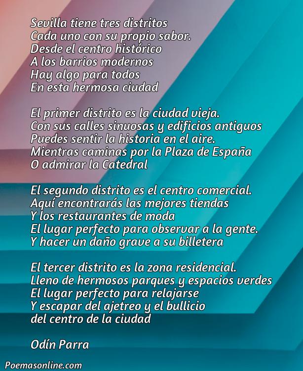 Cinco Poemas sobre Sevilla Tres Barrios Tiene Sevilla