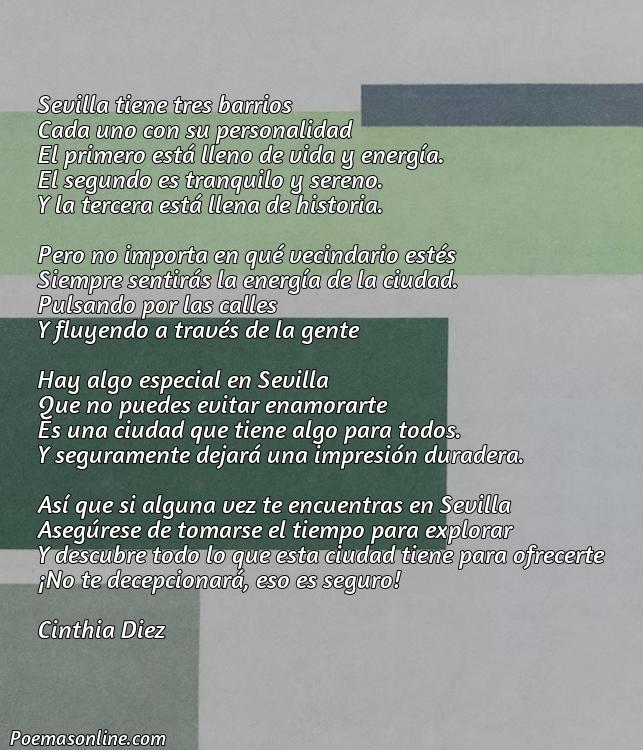 Corto Poema sobre Sevilla Tres Barrios Tiene Sevilla, 5 Mejores Poemas sobre Sevilla Tres Barrios Tiene Sevilla
