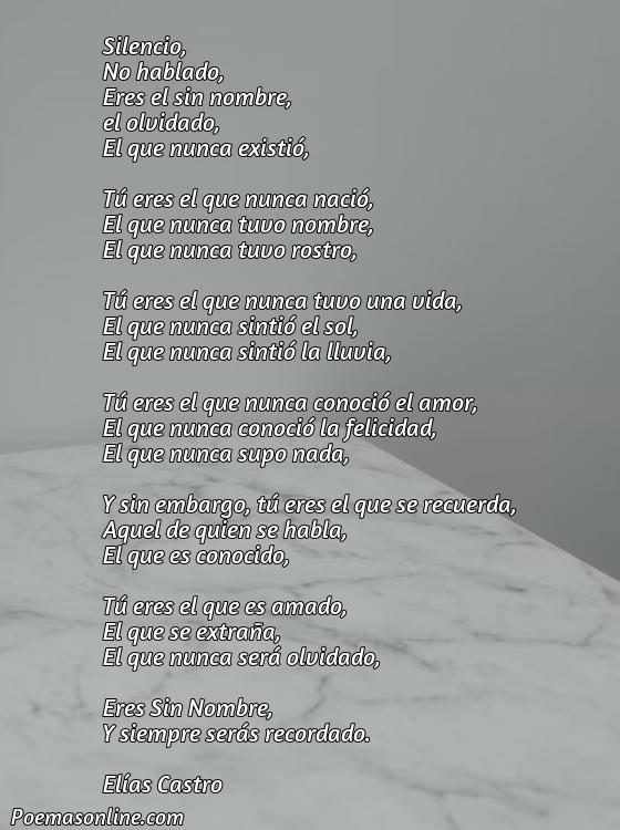 Hermoso Poema sobre Sin Nombralo de Gongora, Poemas sobre Sin Nombralo de Gongora