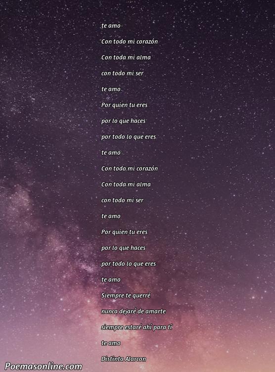 Mejor Poema sobre te Quiero, Cinco Poemas sobre te Quiero