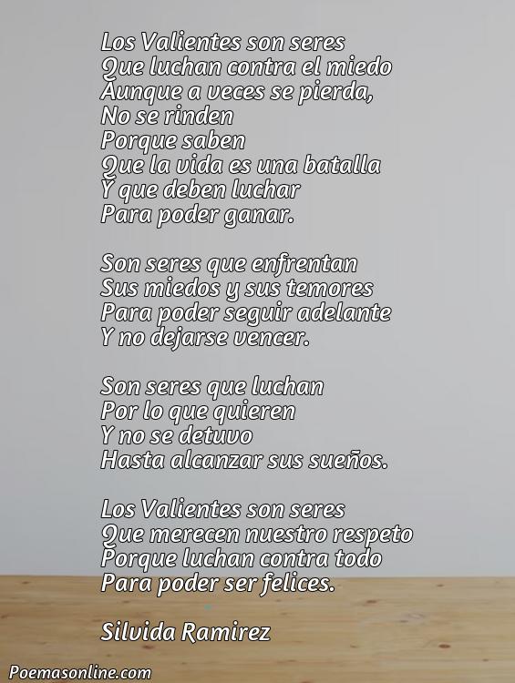 Excelente Poema sobre Valientes, Poemas sobre Valientes