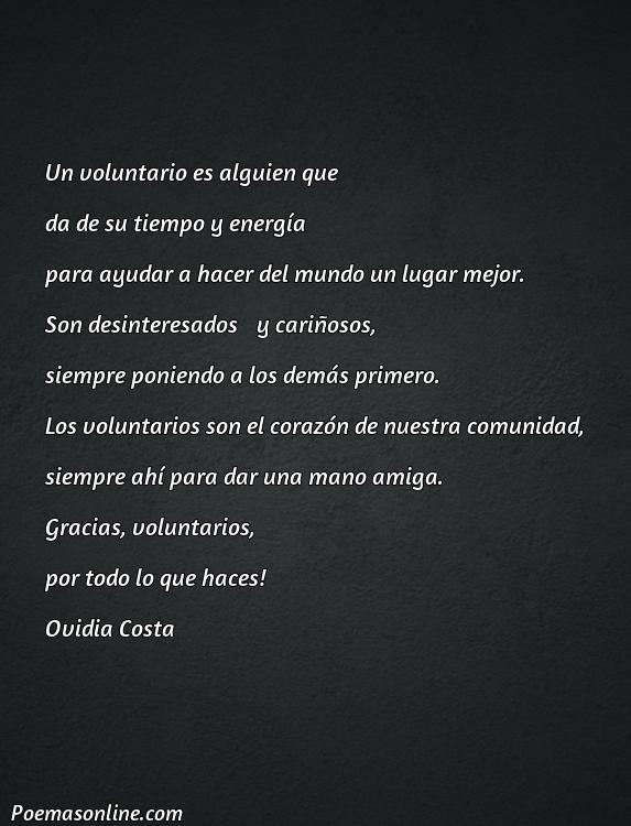 Excelente Poema sobre Voluntario de Gloria Fuertes, 5 Poemas sobre Voluntario de Gloria Fuertes
