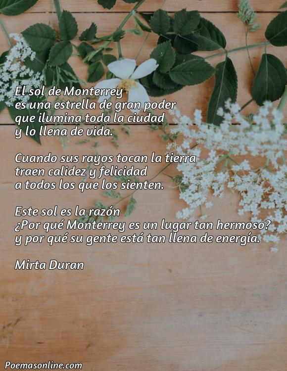 Corto Poema Sol de Monterrey, 5 Mejores Poemas Sol de Monterrey