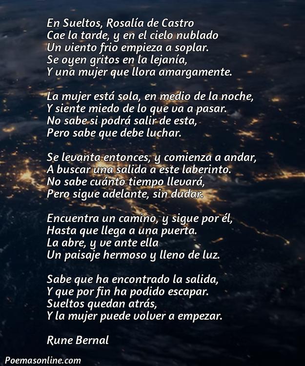 Inspirador Poema Sueltos Rosalía de Castro, Cinco Mejores Poemas Sueltos Rosalía de Castro