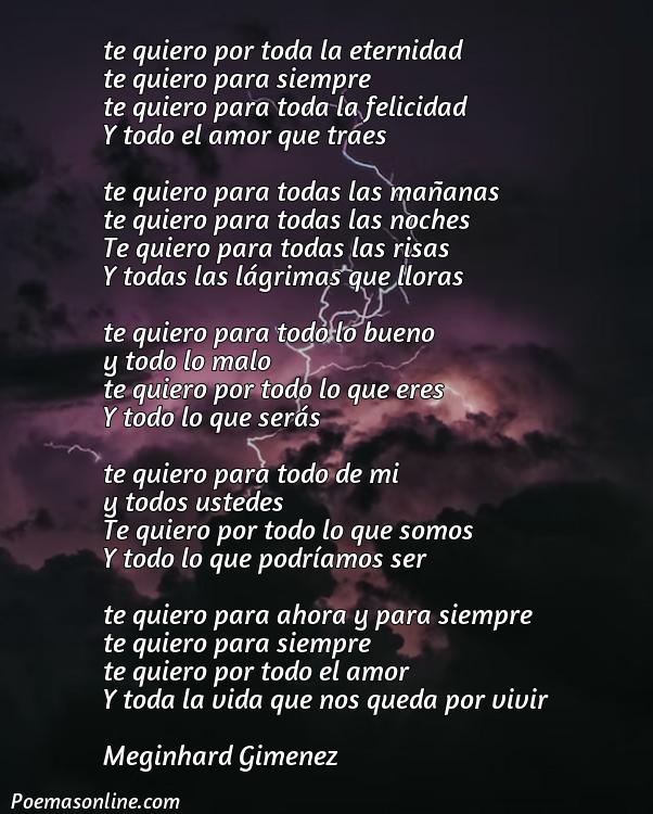 Mejor Poema te Quiero para Toda la Vida, Poemas te Quiero para Toda la Vida