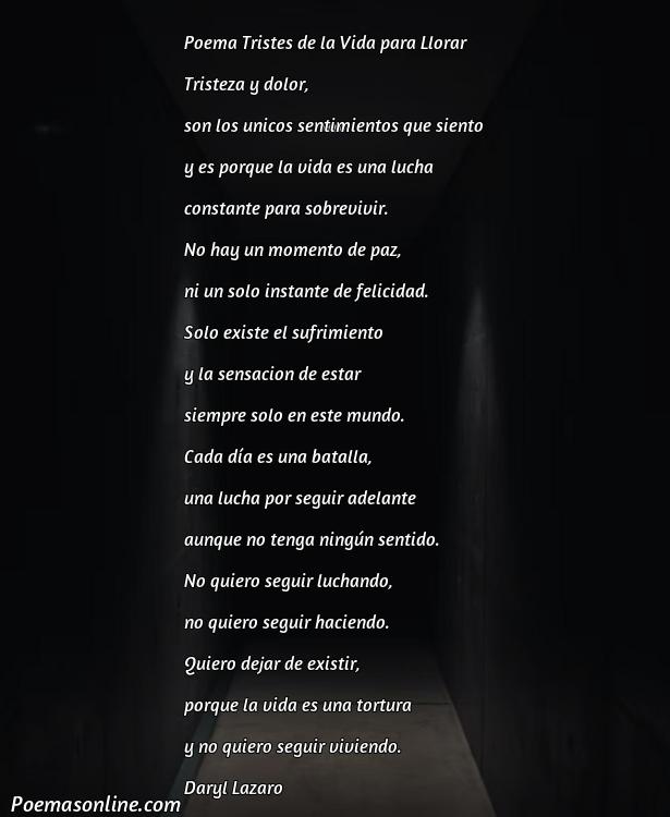 Mejor Poema Tristes de la Vida para Llorar, 5 Poemas Tristes de la Vida para Llorar