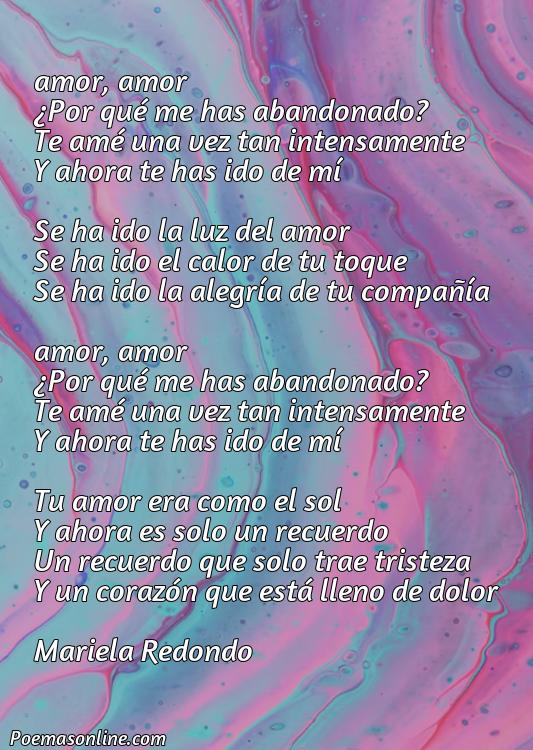 Reflexivo Poema Tristeza de Amor, 5 Poemas Tristeza de Amor